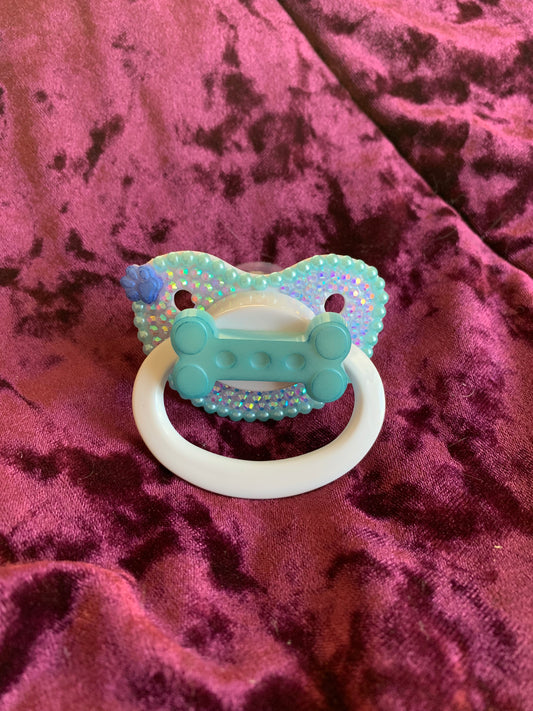 Blue Puppy Adult Pacifier