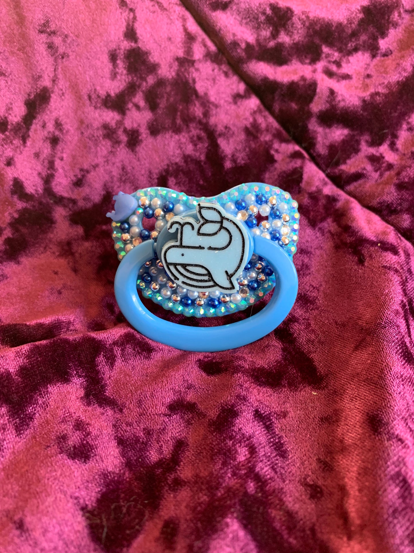 Whale Themed Adult Pacifier