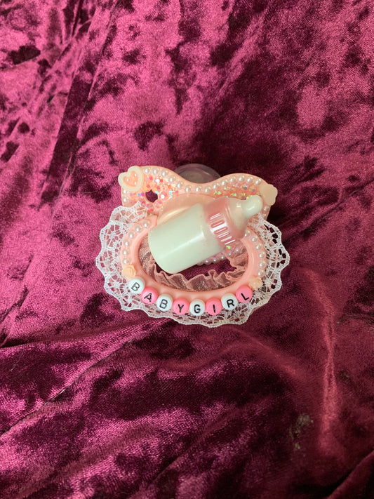 Babygirl Deco Adult Pacifier