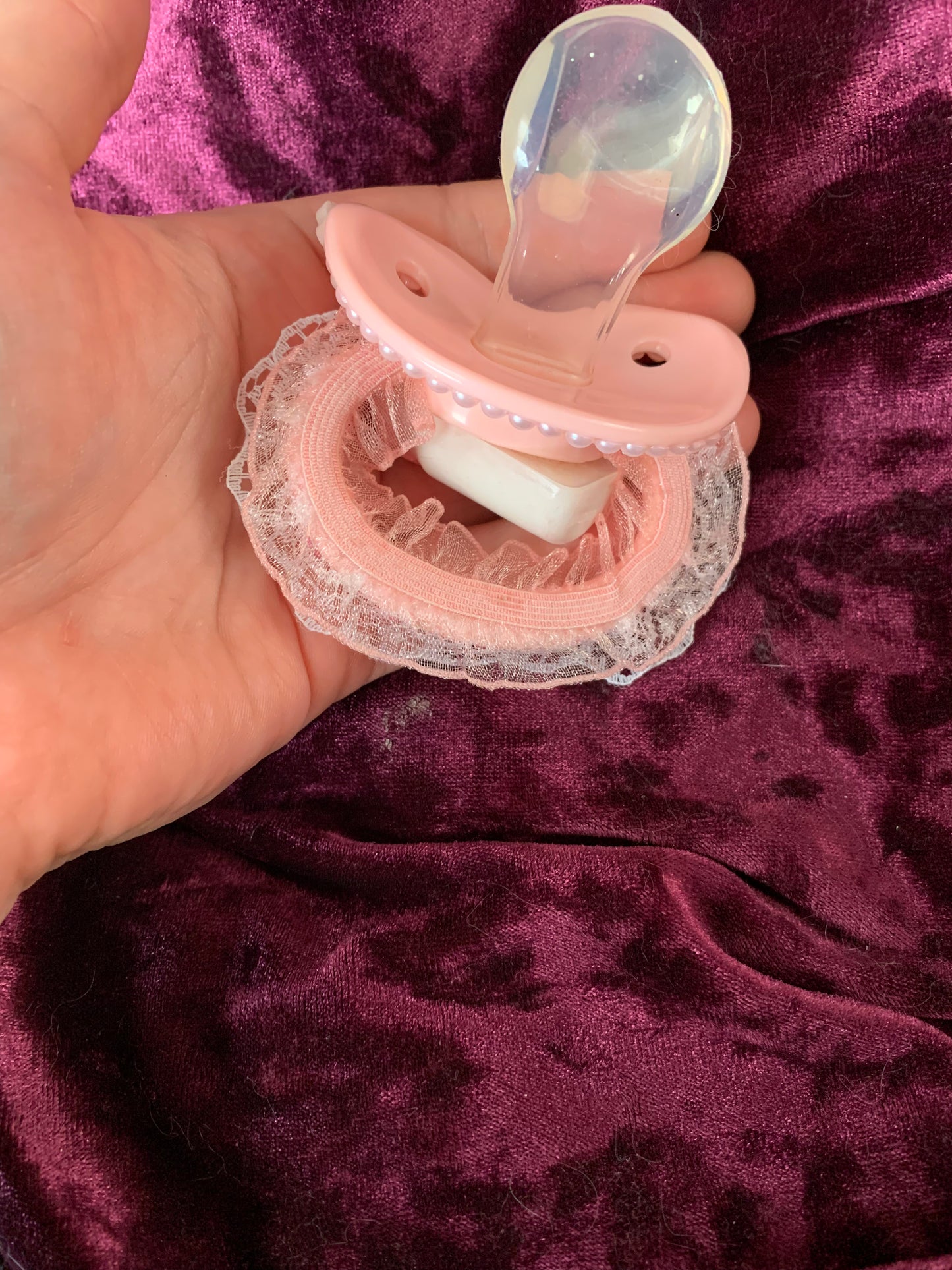 Babygirl Deco Adult Pacifier
