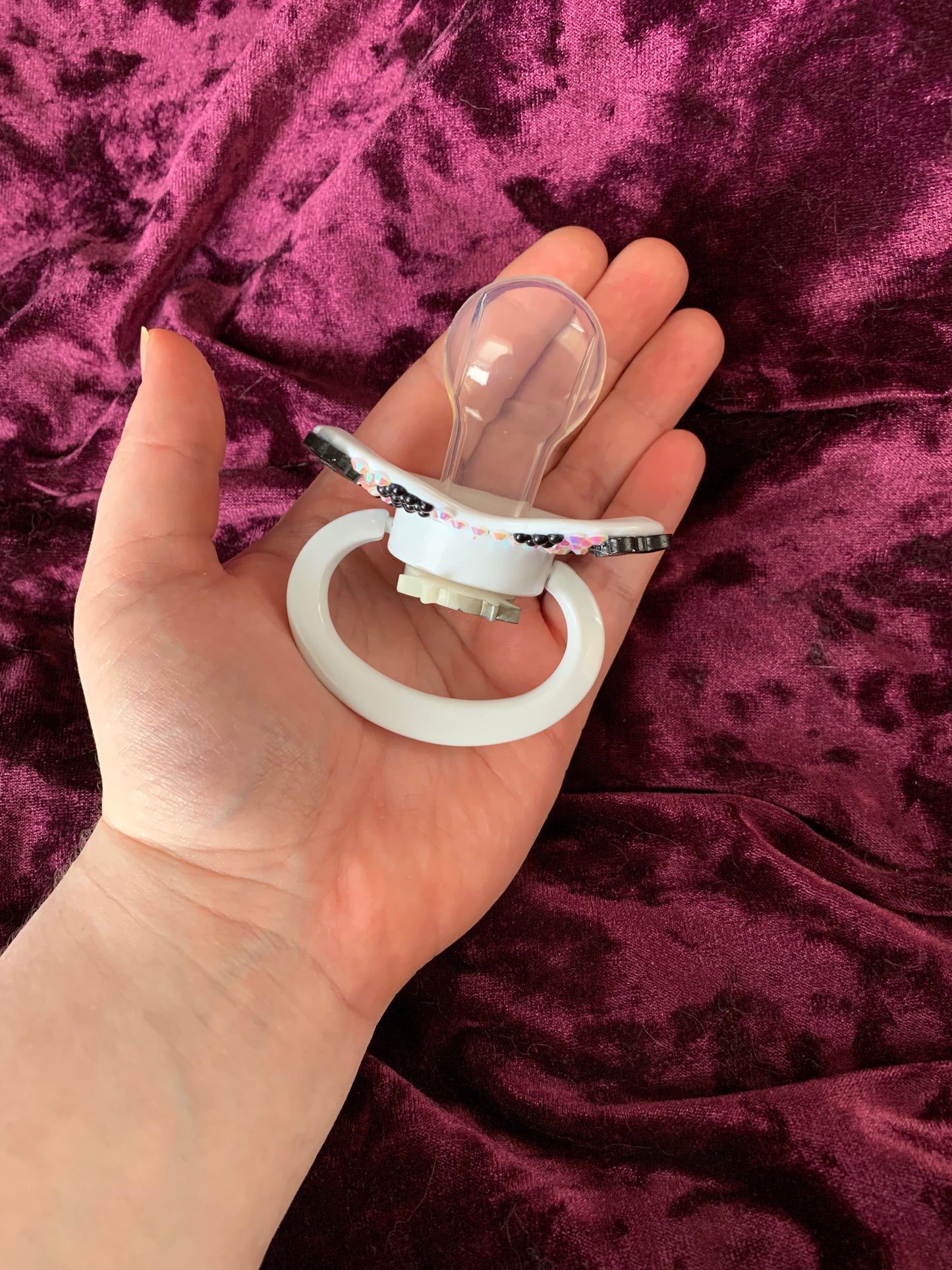 Squishy Cow Deco Adult Pacifier