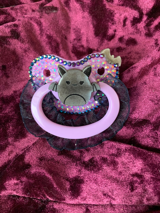Squishy Bat Deco Adult Pacifier