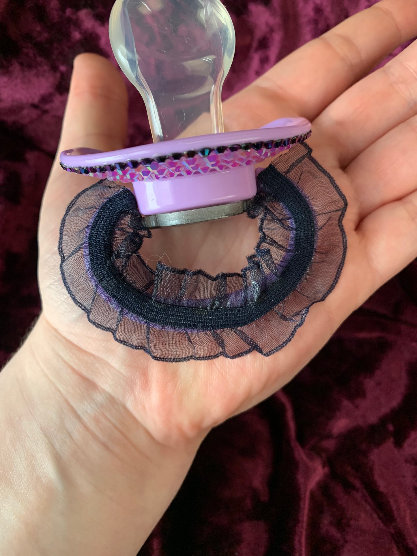 Squishy Bat Deco Adult Pacifier