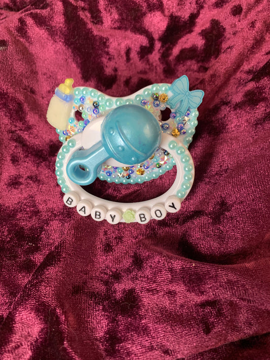 Baby Boy Deco Adult Pacifier