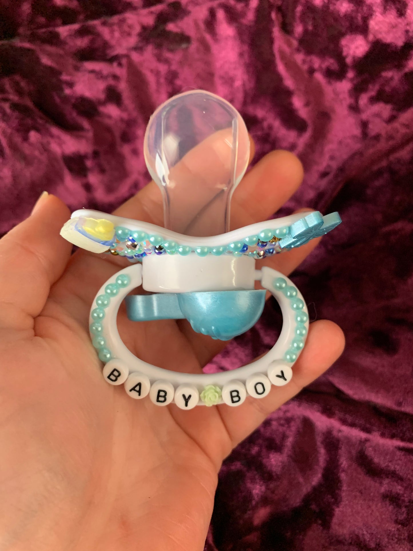 Baby Boy Deco Adult Pacifier