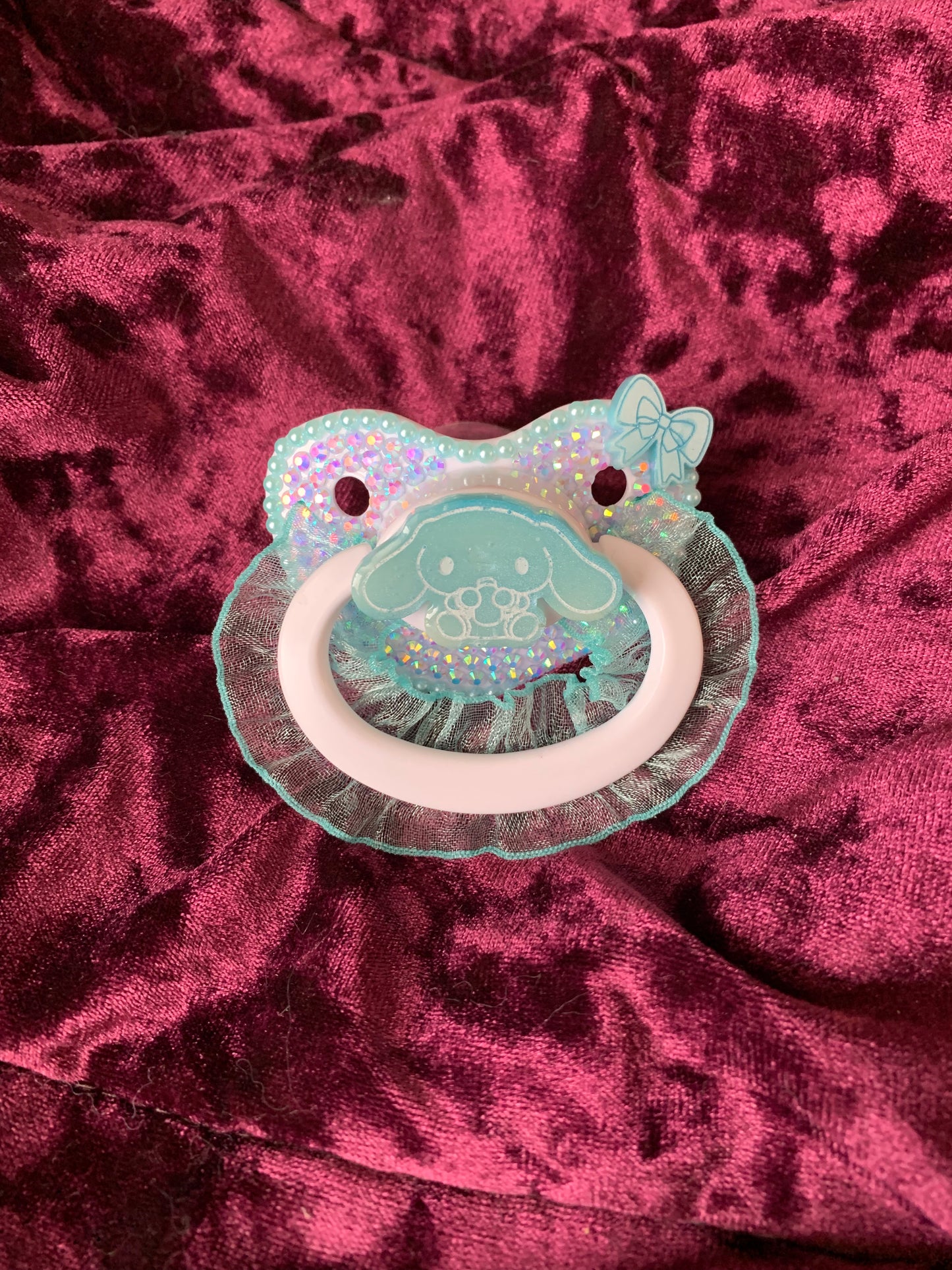 Blue Kawaii Baby Deco Adult Pacifier