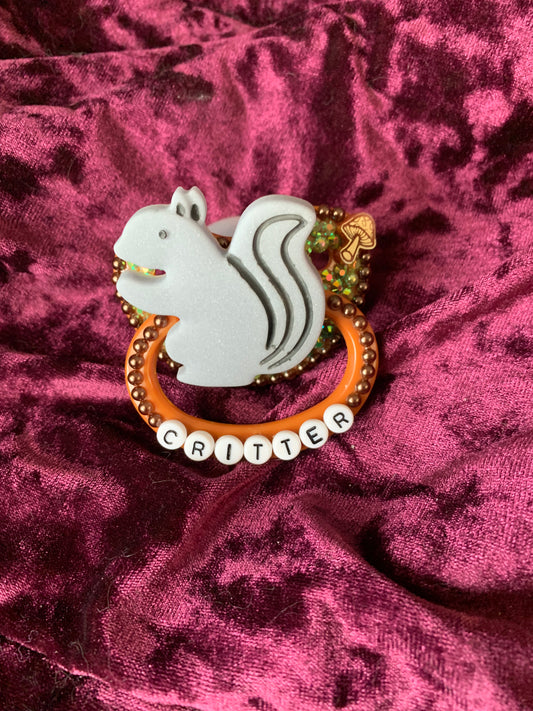 Squirrel Deco Adult Pacifier