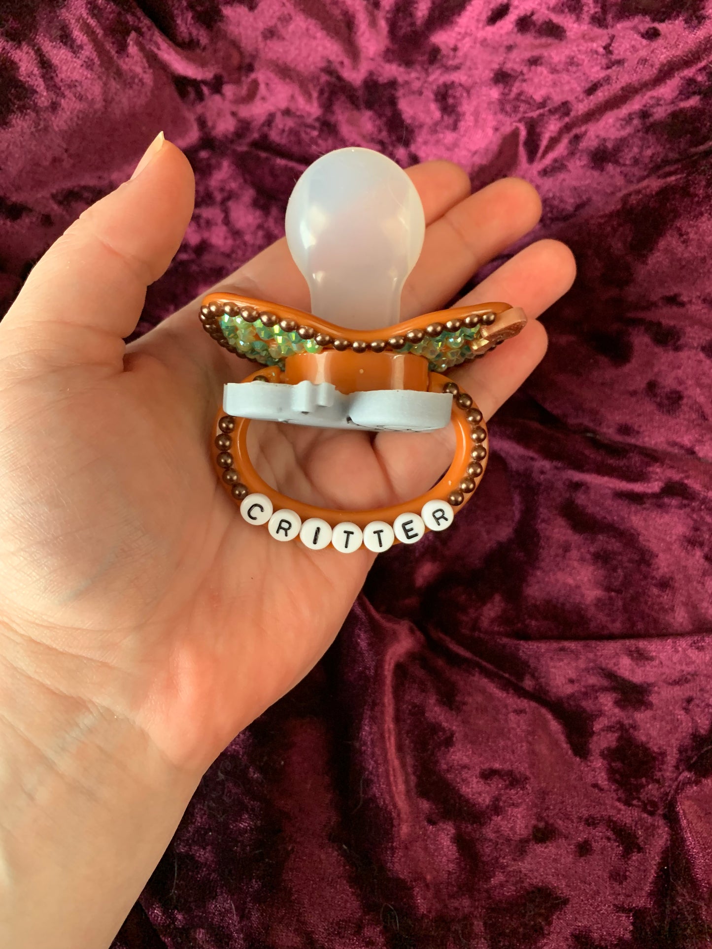 Squirrel Deco Adult Pacifier